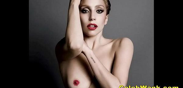  Lady Gaga Nude and Nuts Celebrity Pussy